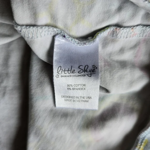 Little Skye Rainbow Tank Top Kids Size 10y - Picture 5 of 5